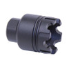 Guntec USA MINICONE-FH-S-C-9 Guntec USA MINICONE-FH-S-C-9 223/5.56 Rifle Mini 'Trident' Flash Can With Glass Breaker (9mm) MINICONE-FH-S-C-9