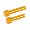  Guntec USA TDP-SET-G2-ORANGE AR 5.56 Cal Extended Takedown Pin Set (Gen 2) (Anodized Orange) 