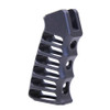 Guntec USA ULS-PG-RC Ultralight Series Skeletonized Aluminum Pistol Grip (Rubberized Coating)