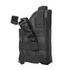 NcStar NcSTAR CVHOL2953B Ambidextrous Modular Molle Holster, black tactical holster with adjustable straps and durable construction for firearm carrying.