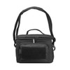 NcStar Ncstar CVKOLS3022B Small Insulated Cooler Lunch Bag With Molle/Pal Webbing/ Black, black insulated lunch bag with Molle webbing and a front pocket.
