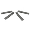 NcStar NcSTAR CVMSL3011U Molle Long 6-inch Thumb Snap Straps, 4 Pack, gray nylon straps with snap buttons for tactical gear attachment.