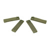 NcStar NcSTAR CVMSS3011G Molle Long 4" Thumb Snap Straps/ 4 Pack, olive drab green tactical snap straps for MOLLE gear attachment.