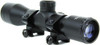 TacFire 4X32mm Compact Rifle Scope With Rangfinder Reticle, Rings & Lens Cover