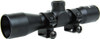  TacFire 4X32mm Compact Rifle Scope With Rangfinder Reticle, Rings & Lens Cover 