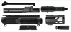 TacFire UA-9MM-4 9mm AR-15 4.5" Upper Receiver Build Kit with Bolt Carrier Group Unassembled