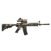 NcStar NcSTAR VSTP3940DV3T Gen3 USS 3-9X40 Scope W/Red Dot/P4 Sniper Reticle - Tan, tactical rifle with scope and red dot sight on a white background.