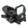 NcStar D4BLQ NcSTAR D4BLQ Blue Reflex Sight/4 Reticles/Qr Mnt/Blk D4BLQ