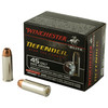 Winchester Ammunition S45CPDB Defender 45lc 225gr Jhp 20/200