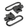 NcStar NcSTAR AASW1B 1" Metal Lockable Sling Swivels Set Of 2 