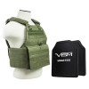 NcStar BPCVPCV2924G-A Vism By Ncstar BPCVPCV2924G-A Plate Carrier Vest With 10"X12" Level Iii+ PE Shooters Cut 2X Hard Ballistic Plates BPCVPCV2924G-A