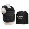 Vism By Ncstar BPLCVPCVXL2963B-A Expert Plate Carrier Vest (2Xl+) With 11"X14" Level Iii+ Shooters Cut 2X Hard Ballistic Plates