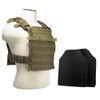 Vism By Ncstar BUCCVPCF2995T-A Fast Plate Carrier with 10"X12" Level Iiia Shooters Cut 2X Hard Ballistic Plates