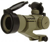 TacFire Tacfire 1x30mm Red/Green Dot Sight with Flip-to-Side Red Dot 3X Magnifier Combo 