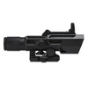 NcStar NcSTAR VADOBP3942G Gen3 Ado 3-9X42 42Mm Blue/Red Ill P4 Sniper W/Flip Up Red Dot Scope 