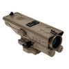 NcStar NcSTAR VDELP432G Delta 4X30mm P4 Sniper White & Red Led Nav Lights Qr Mount  Scope - Tan 