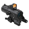 NcSTAR VECO434QRBR-A ECO 4X Scope/Laser & Nav Led/Micro Red Dot - Black