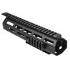 NcStar VMARMLM NcSTAR VMARMLM 223/556 M-Lok Handguard/ Two Piece/ Drop In Fit/ Mid-Length Handguard Length/ 9.5"L VMARMLM
