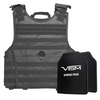 Vism By Ncstar BPCVPCVXL2963U-A Expert Plate Carrier Vest (2Xl+) With 10"X12" Level Iii+ PE Shooters Cut 2X Hard Ballistic Plates