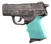 Hogue 17314 HandAll Beavertail Grip Sleeve Springfield Armory XD-E 9mm/.45ACP Aqua