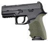 Hogue 17611 HandAll Beavertail Grip Sleeve Sig Sauer P320 Compact OD Green