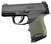 Hogue 18701 HandAll Beavertail Grip Sleeve Sig Sauer P365 OD Green