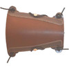 Bateman - T2AGBN - Bateman Traditional Leather Armguard Brown W/ Elastic Straps