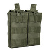 NcSTAR CVAR2MP3040G MOLLE Double Mag Pouch Holds 2 223/556 30 Round Magazines