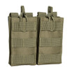 NcSTAR CVAR2MP3040T MOLLE Double Mag Pouch Holds 2 223/556 30 Round Magazines