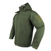 NcStar CAJ2968G VISM Delta Zulu Tactical Soft Shell Jacket - Green CAJ2968G