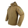 NcStar VISM Delta Zulu Tactical Soft Shell Jacket - Tan 