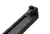 Strike Industries SI-AR-STOCKSTOP AR Stock Stop, close-up of black metal firearm accessory for AR rifles.