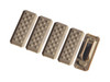  Strike Industries SI-MLOK-COVER-V1-FDE M-LOK Cover V1 in FDE (5-pack) 