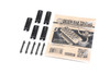 Strike Industries SI-SIEGEN-COVER-BK SIEGEN Rail Covers - Black (5-pack), black rail covers, tactical firearm accessories, gun rail covers, firearm customization gear.
