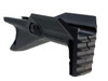 Strike Industries SI-CTFG-BK Cobra Tactical Fore Grip in Black, close-up of the black tactical fore grip with textured grip surface and ergonomic design.