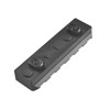  Strike Industries SI-LINK-RS-6-BK Link Rail Section 6 Slots fits most KeyMod & M-Lok version mounting surfaces in Black 