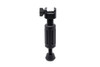 Strike Industries SI-STRIKE-MFS-POD Modular Fixed Stock Monopod, black tactical firearm accessory with adjustable height and sturdy construction.