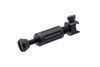 Strike Industries SI-STRIKE-MFS-POD Modular Fixed Stock Monopod, black tactical monopod with adjustable leg and mounting hardware for firearm stability.