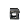 Strike Industries SI-AR-LPGB Enhanced Low Profile Steel Gas Block, black metallic gun component for AR rifles.