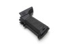 Strike Industries SI-CEVO-OMEPG-BK Overmolded Enhanced Pistol Grip for CZ Scorpion EVO, black textured polymer pistol grip for firearm customization and improved grip. 