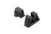  Strike Industries SI-P320-SIGHTS-SH  Iron Front & Rear sights for SIG Sauer P320 - Suppressor Height 