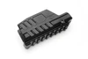 Strike Industries SI-SMC-BS-H Blast Shield for Modular Chassis (SMC) - ALPHA (Hyper), black rifle accessory with a rugged design and mounting features.