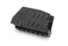 Strike Industries SI-SMC-BS-S Blast Shield for Modular Chassis (SMC) - ALPHA (Standard), black blast shield for firearm chassis.