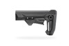 Strike Industries SI-STRIKE-ES-MOD2-BK MOD2 Stock in Black, black tactical rifle stock with adjustable cheek rest and ergonomic design.