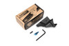 Strike Industries SI-CEVO-ARPG-ADA AR Pistol Grip Adapter for CZ Scorpion, black pistol grip adapter with installation tools and packaging box