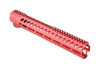  Strike Industries SI-STRIKERAIL-135-RED  Rail for 223/5.56 Rifle 13.5" in Red 
