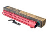  Strike Industries SI-STRIKERAIL-155-RED  Rail for 223/5.56 Rifle 15.5" in Red 