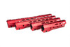  Strike Industries SI-GRIDLOK-LITE-11-RED GRIDLOK LITE 11" Rail for 223/5.56 Rifle in Red 