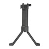  JE Machine Tech PS-FG5B Bipod Forward Grip Tactical Bipod with Side Rail 