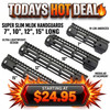 Tiger Rock Inc. 223/5.56 Rifle Super Slim MLOK Modular Handguard Rail System 7", 10", 12", 15"